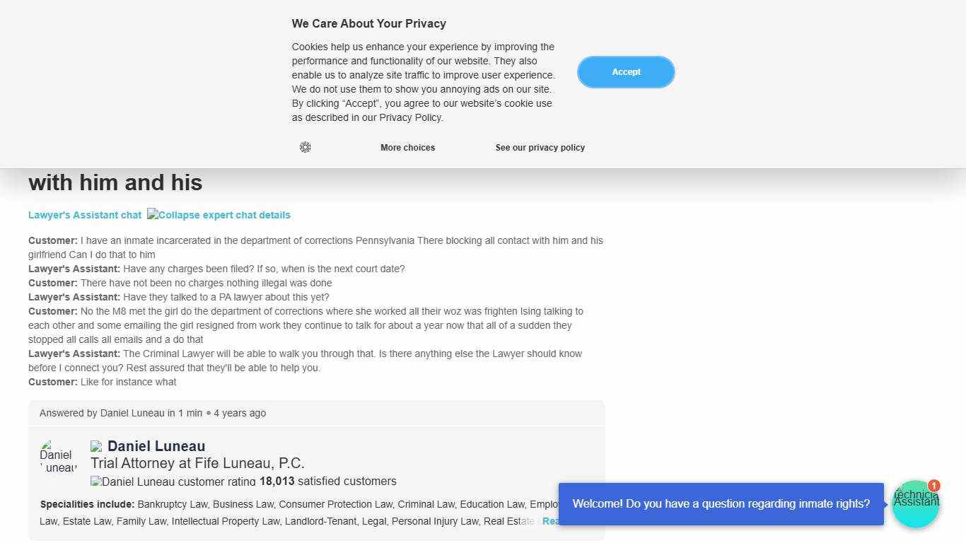 PA Department of Corrections Inmate Search & Visitation FAQs